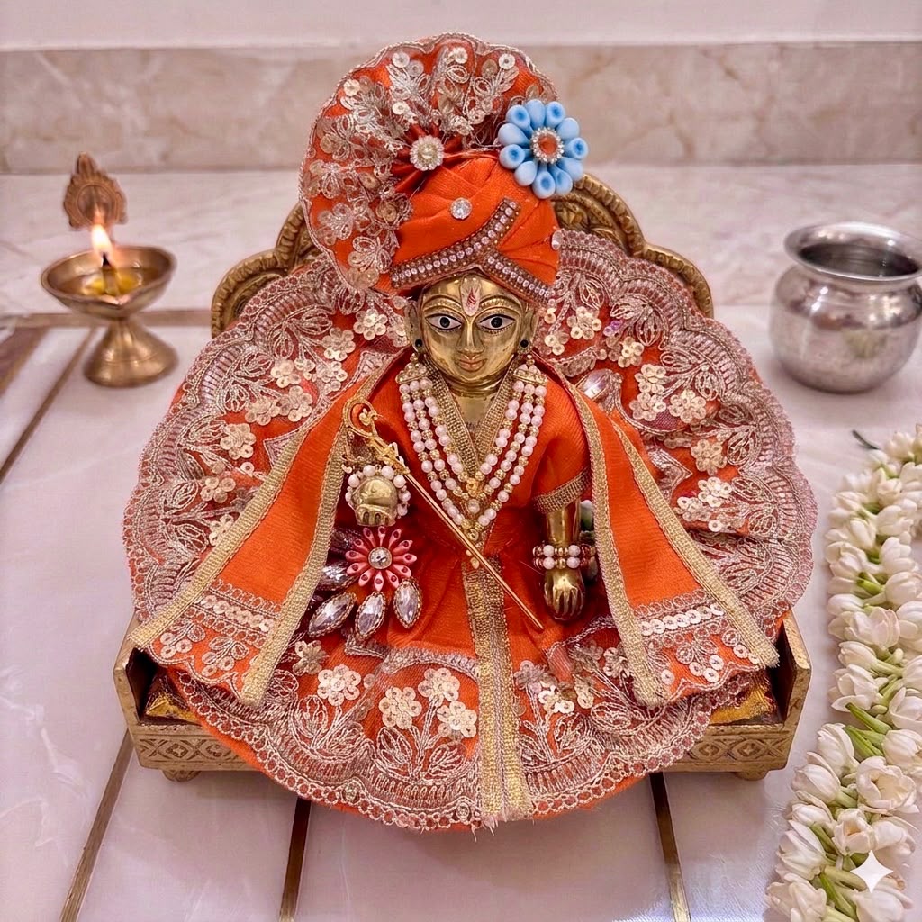 Vrindavan Vaibhav Poshak with Pagdi