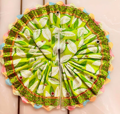 Green Color Poshak with Pagdi