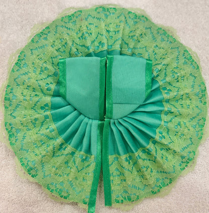 Elegant Lace Ladoo Gopal Poshak