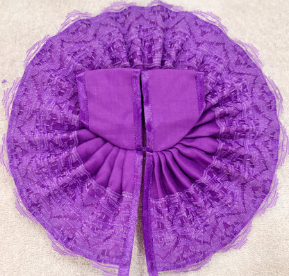 Elegant Lace Ladoo Gopal Poshak