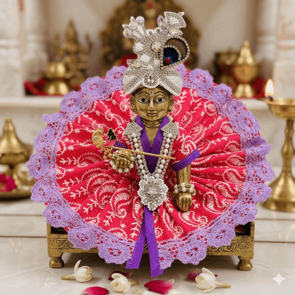 DailyWear Cotton Ladoo Gopal Poshak
