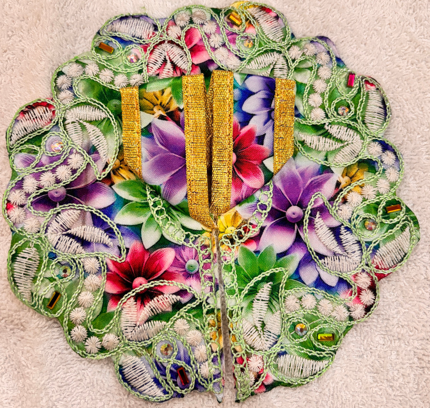 Ladoo Gopal Colorful Cotton Poshak
