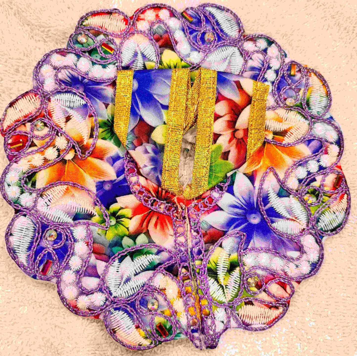 Ladoo Gopal Colorful Cotton Poshak