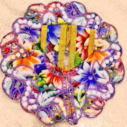 Ladoo Gopal Colorful Cotton Poshak