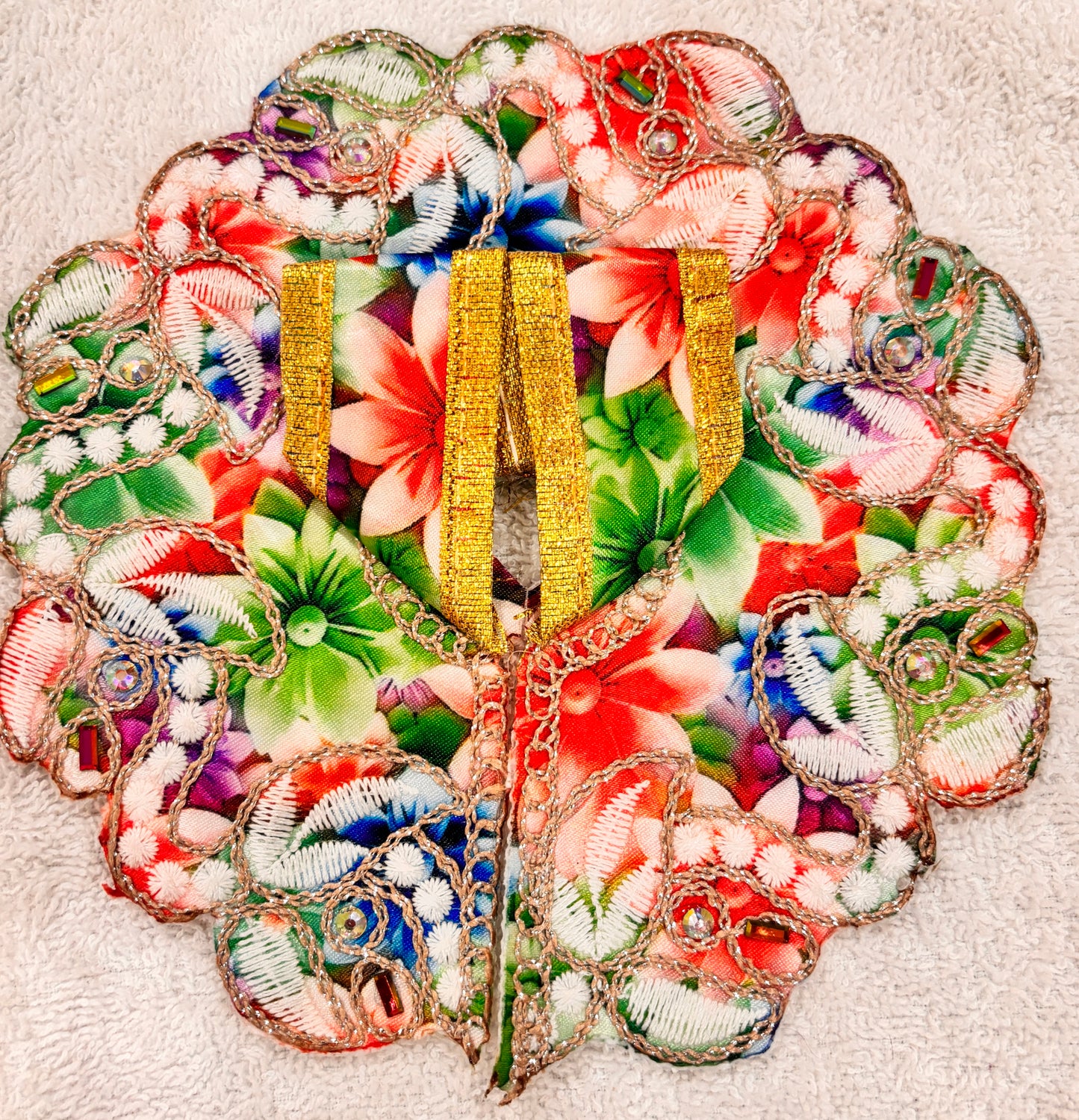 Ladoo Gopal Colorful Cotton Poshak