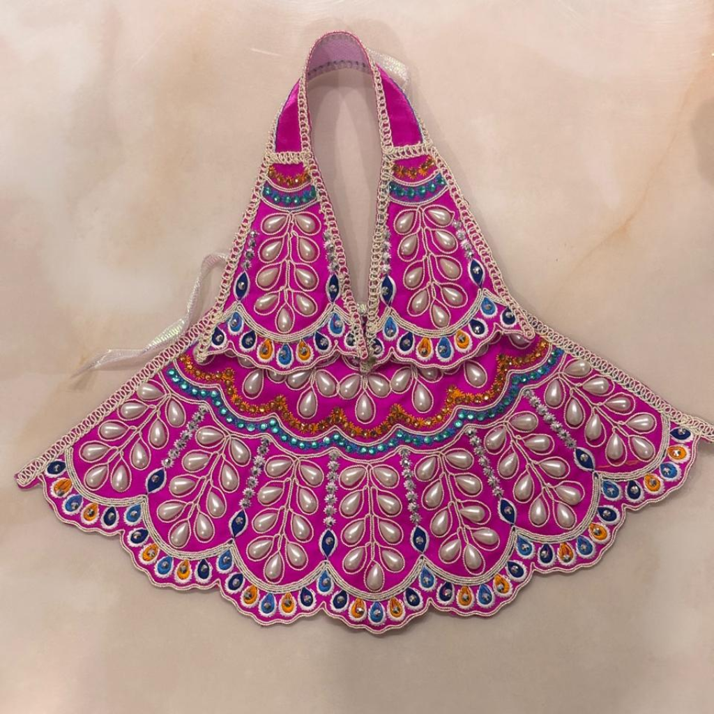 Rajat Madhuri Pearl Shringar Lehenga Patka Set 