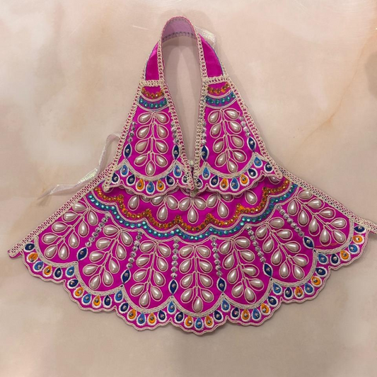 Rajat Madhuri Pearl Shringar Lehenga Patka Set 