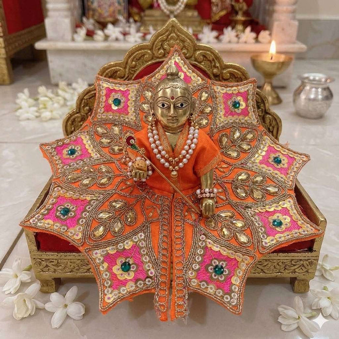 Vraja Nakshatra Poshak - Orange