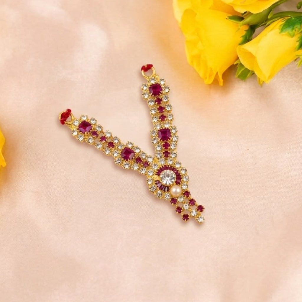 Vrindavan Mukta Mayoorika Purple